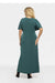 Elegant Plus Size Dayana Evening Gown