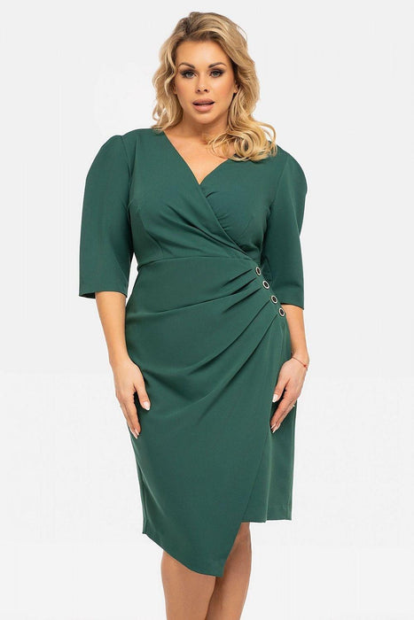 Chic Plus Size Alena Envelope Dress