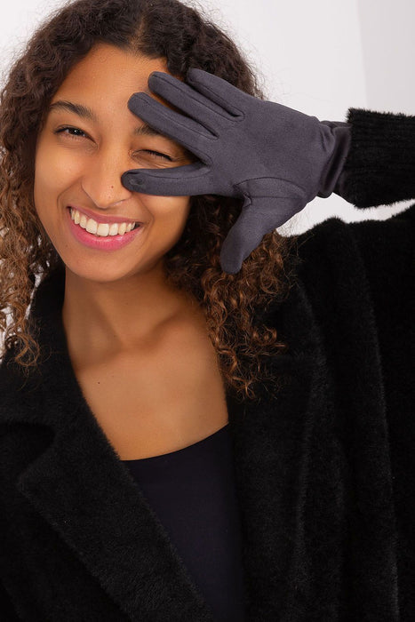 Elegant Floral Touchscreen Smart Gloves for Women