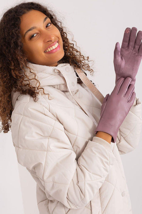 Elegant Floral Embroidered Women's Touchscreen Gloves for Stylish Convenience