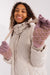 Floral-Inspired Thermal Touchscreen Gloves