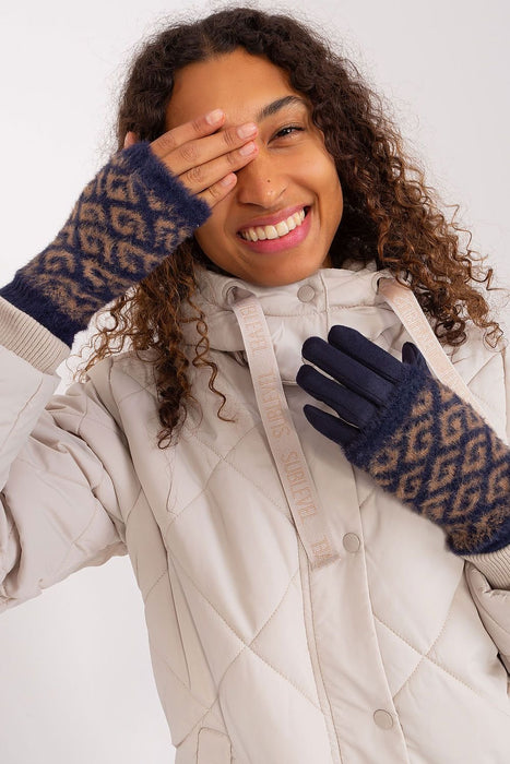 Floral-Inspired Thermal Touchscreen Gloves