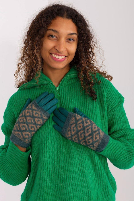 Floral-Inspired Thermal Touchscreen Gloves