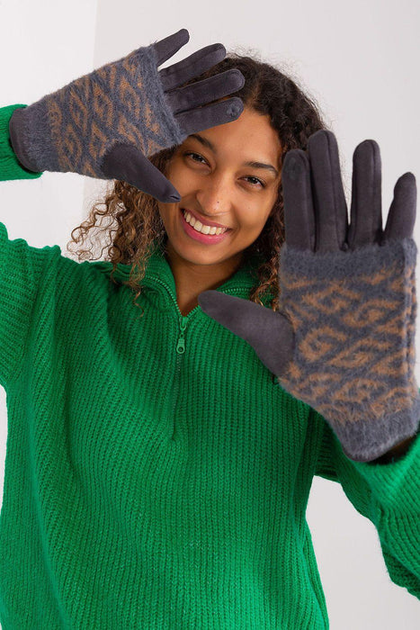 Floral-Inspired Thermal Touchscreen Gloves