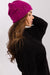 Winter Chic Knit Beanie with Decorative Applique