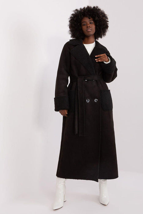 Chic Sheepskin Winter Coat for Effortless Elegance