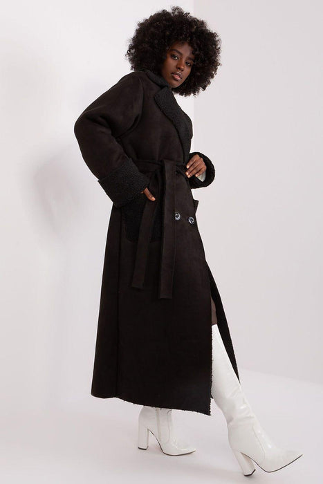 Chic Sheepskin Winter Coat for Effortless Elegance