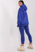 Women's Cozy Lounge Wear Ensemble with Ribbed Details