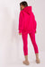 Women's Cozy Lounge Wear Ensemble with Ribbed Details