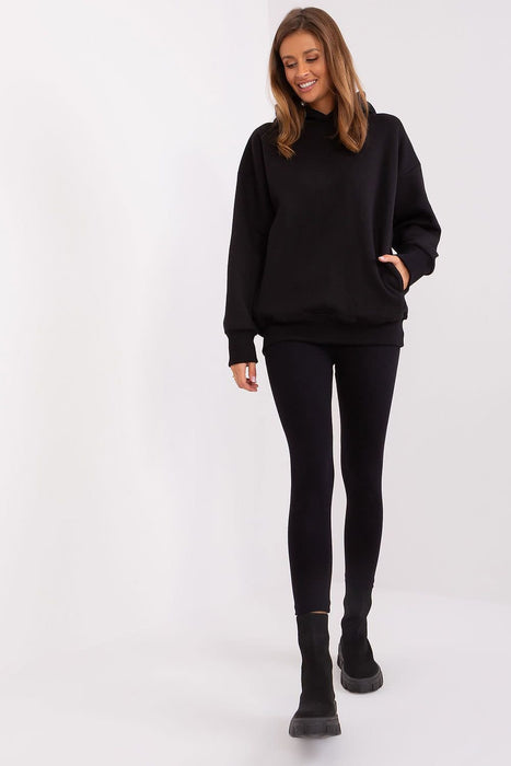 Women's Cozy Lounge Wear Ensemble with Ribbed Details