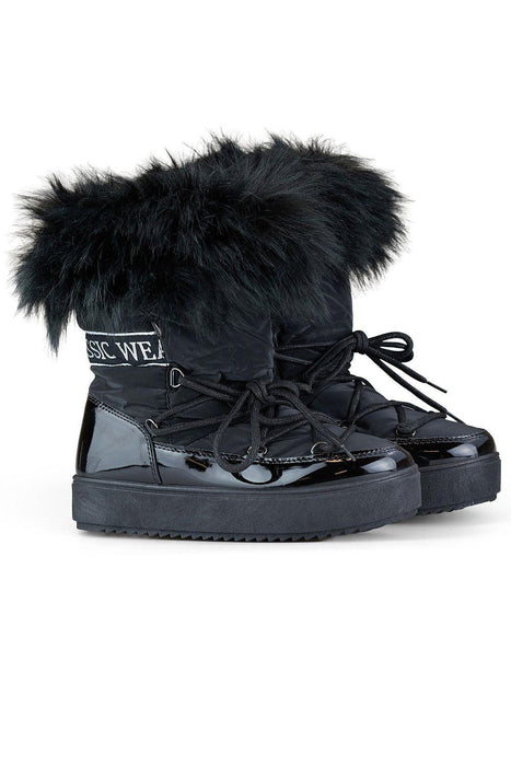 Blizzard Chic Faux Fur Winter Boots