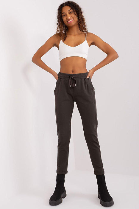 Relaxed Chic High-Waisted Lounge Pants