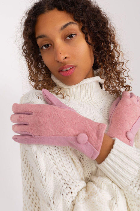 Elegant Touchscreen Gloves with Geometric Design