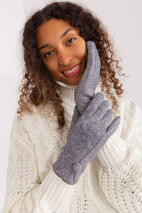 Elegant Touchscreen Gloves with Geometric Design