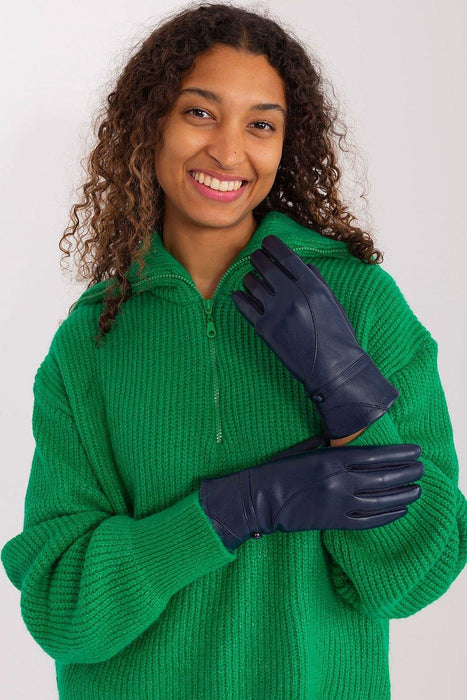 Elegant Touchscreen Gloves for Women with Floral Embroidery