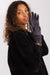 Elegant Bow-Accent Touchscreen Gloves