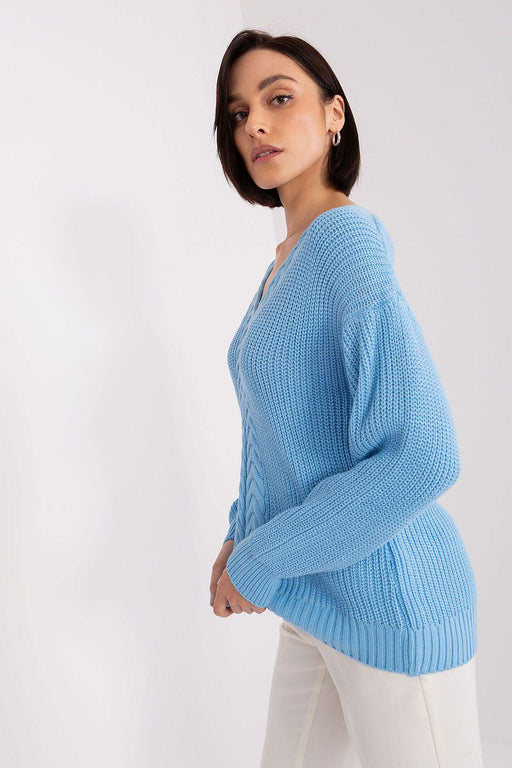 Elegant Textured Knit Jumper - A Must-Have for Women's Fashion