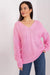 Elegant Textured Knit Sweater for Women