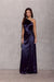 Chic Asymmetrical Satin Evening Dress