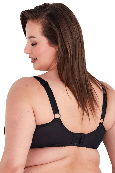 Curvy Comfort Mesh Bra for Enhanced Support