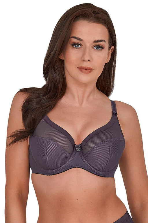 Stylish Striped Comfort Bra