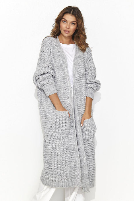 Chic Longline Women's Knit Cardigan