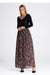 Sophisticated Ruched Mesh Maxi Skirt