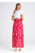 Sophisticated Ruched Mesh Maxi Skirt