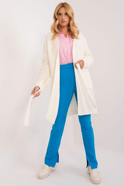 Versatile Belted Sweater Coat