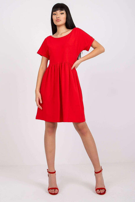 Chic and Comfortable Cotton Midi Dress