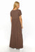 Effortlessly Chic V-Neck Maxi Dress for Casual Style