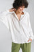 Ecru Oversized Batwing Shirt for Effortless Summer Style by Nife