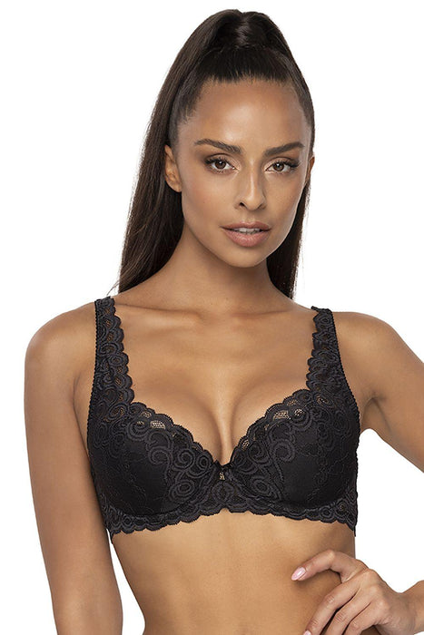 Exquisite Lace Underwire Bra with Exceptional Support