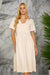 Elegant Macadamia All-Day Dress