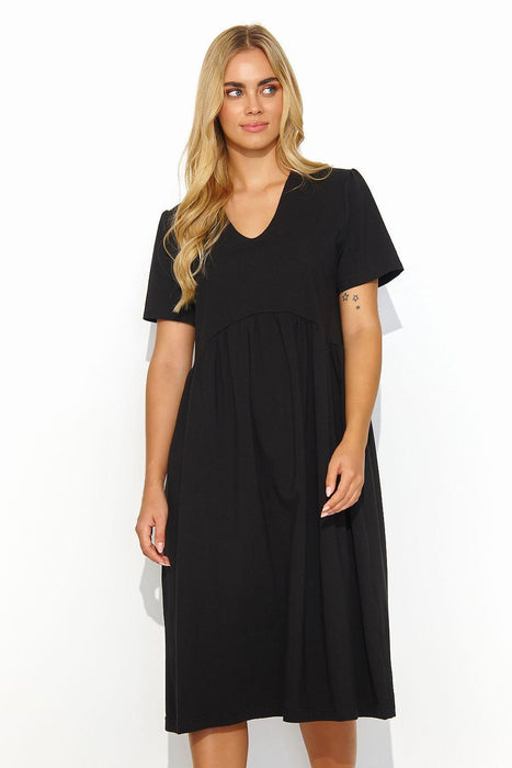 Elegant Macadamia All-Day Dress