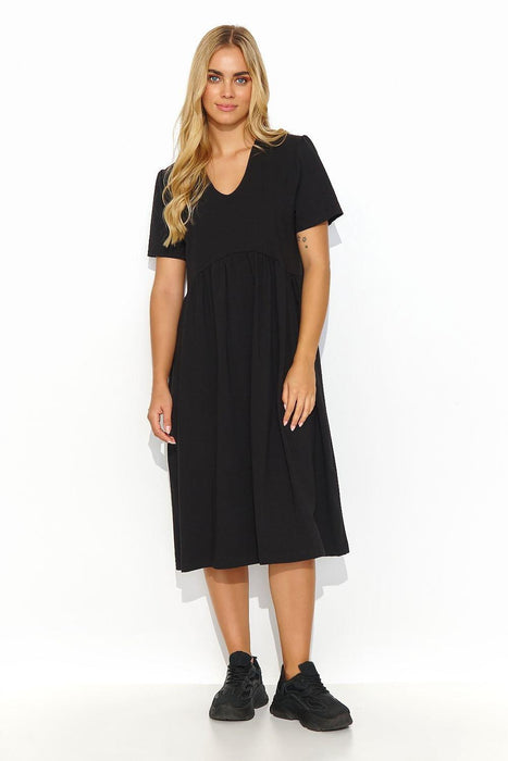 Elegant Macadamia All-Day Dress