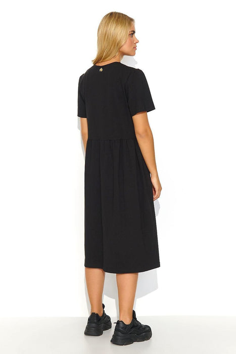 Elegant Macadamia All-Day Dress