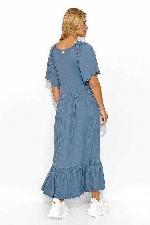 Makadamia Dreamy Ruffle Maxi Dress