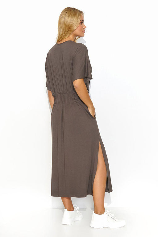 Makadamia Summer Elegance Midi Dress