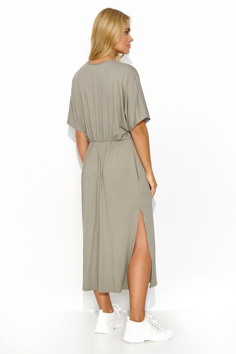 Makadamia Summer Elegance Midi Dress