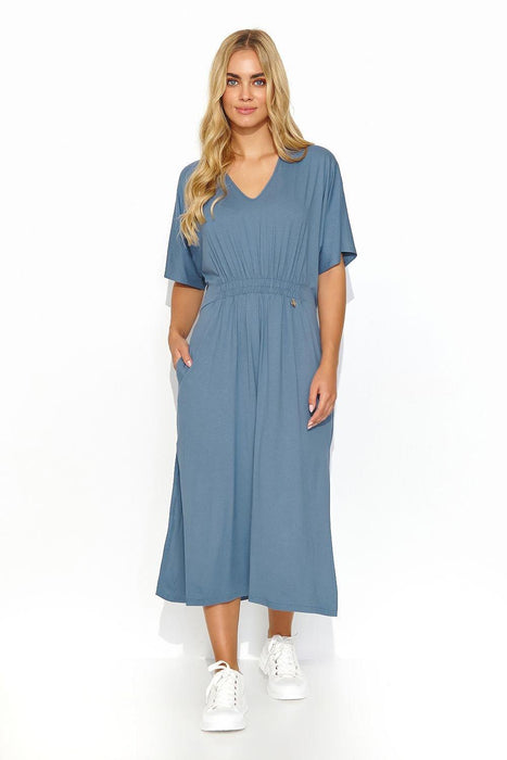 Makadamia Summer Elegance Midi Dress