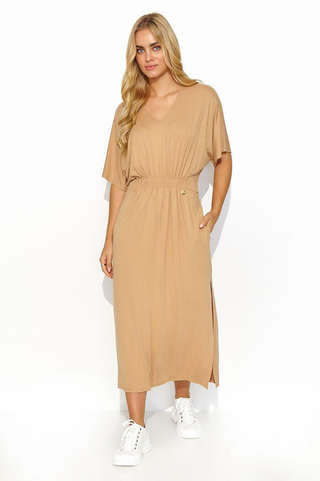 Makadamia Summer Elegance Midi Dress