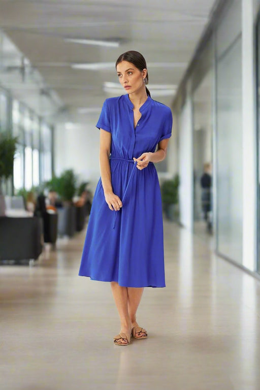 Chic Polish Viscose Belted Day Dress