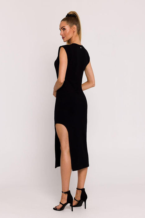 Chic Knitted Midi Elegance Dress