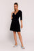 Chic Fit-and-Flare Knit Mini Dress