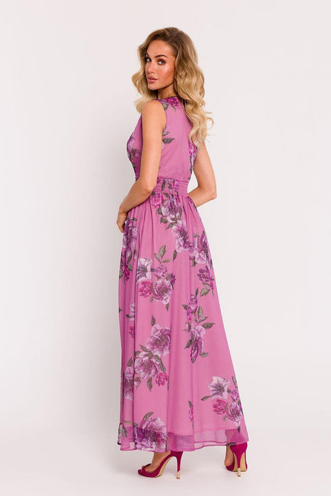 Ethereal Chiffon Elegance Maxi Dress