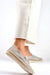 Gray Textile Espadrilles for Women - Stylish Comfort for Any Season