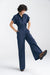 Chic Cotton Denim Jumpsuit