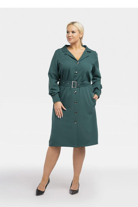 Chic Plus Size Professional Dress - Karko