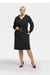 Chic Plus Size Professional Dress - Karko